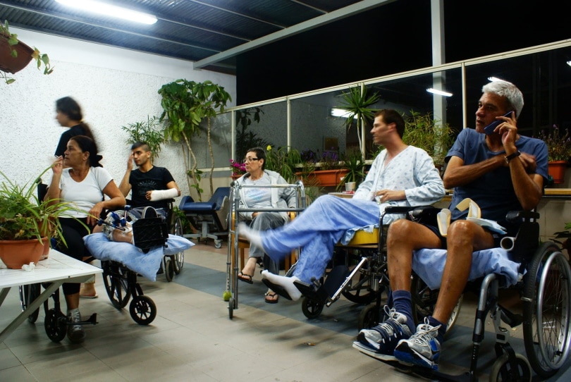 patients in hospital