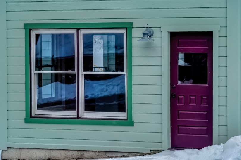 single hung window