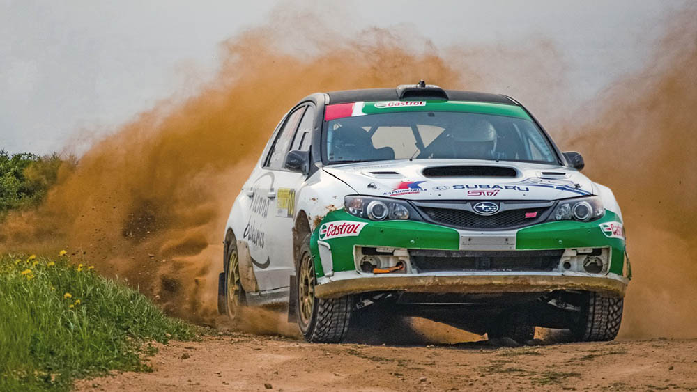 subaru race car