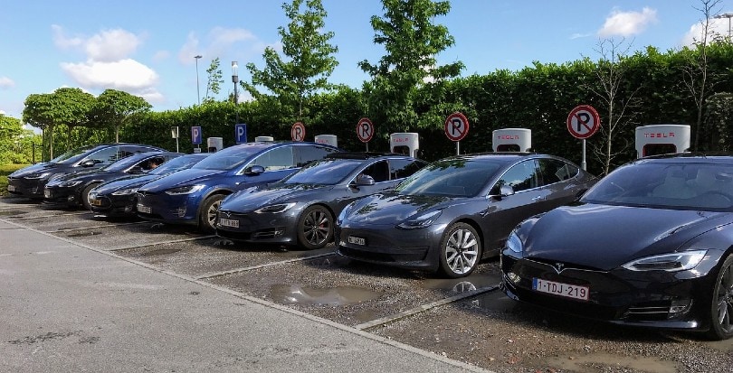 tesla electric cars
