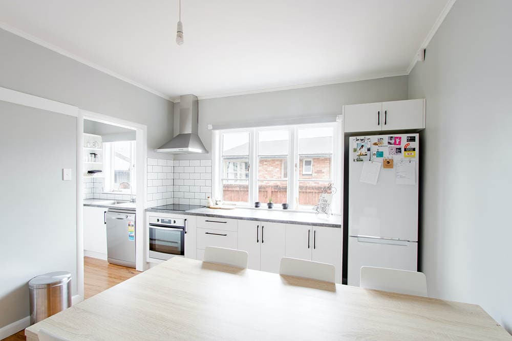 white kitchen