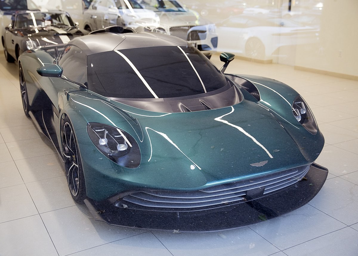 Aston Martin Valhalla at Miller Motorcars, front view