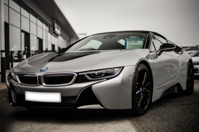 BMW hybrid car