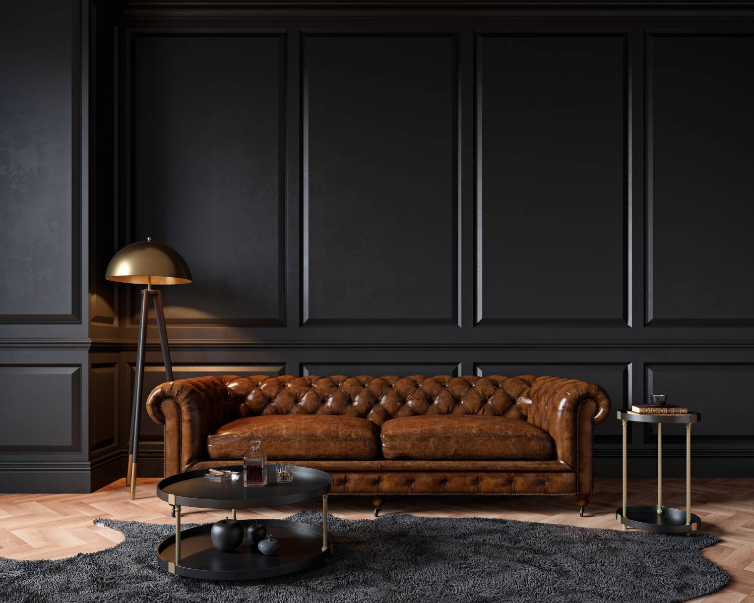 Black Living room