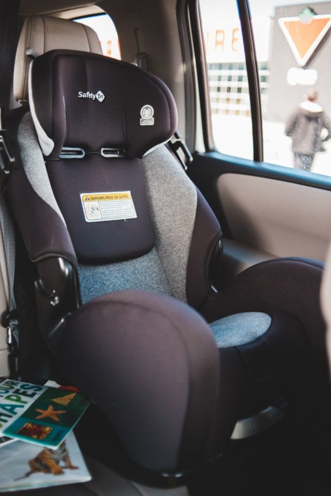 Car seat Photo by Erik Mclean from Pexels