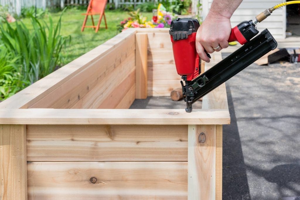 Cedar Raised Garden Bed
