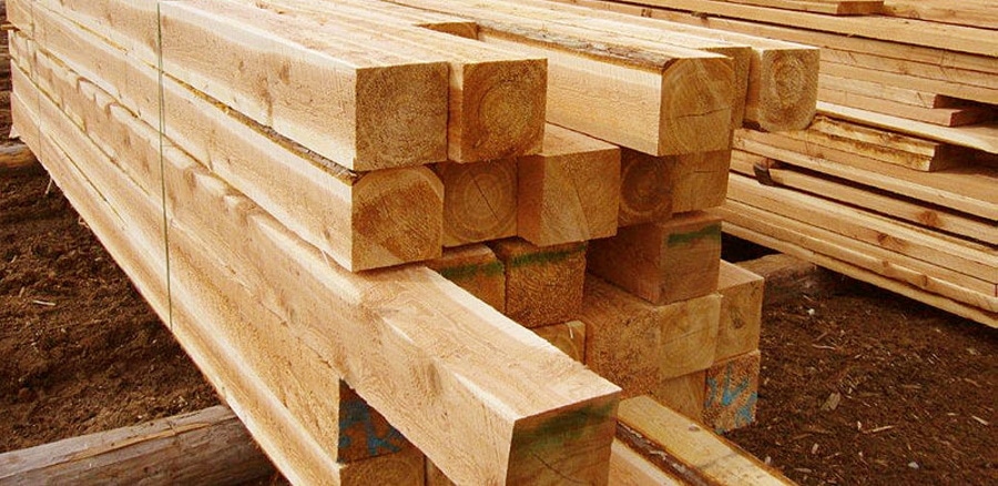 Cedar lumber