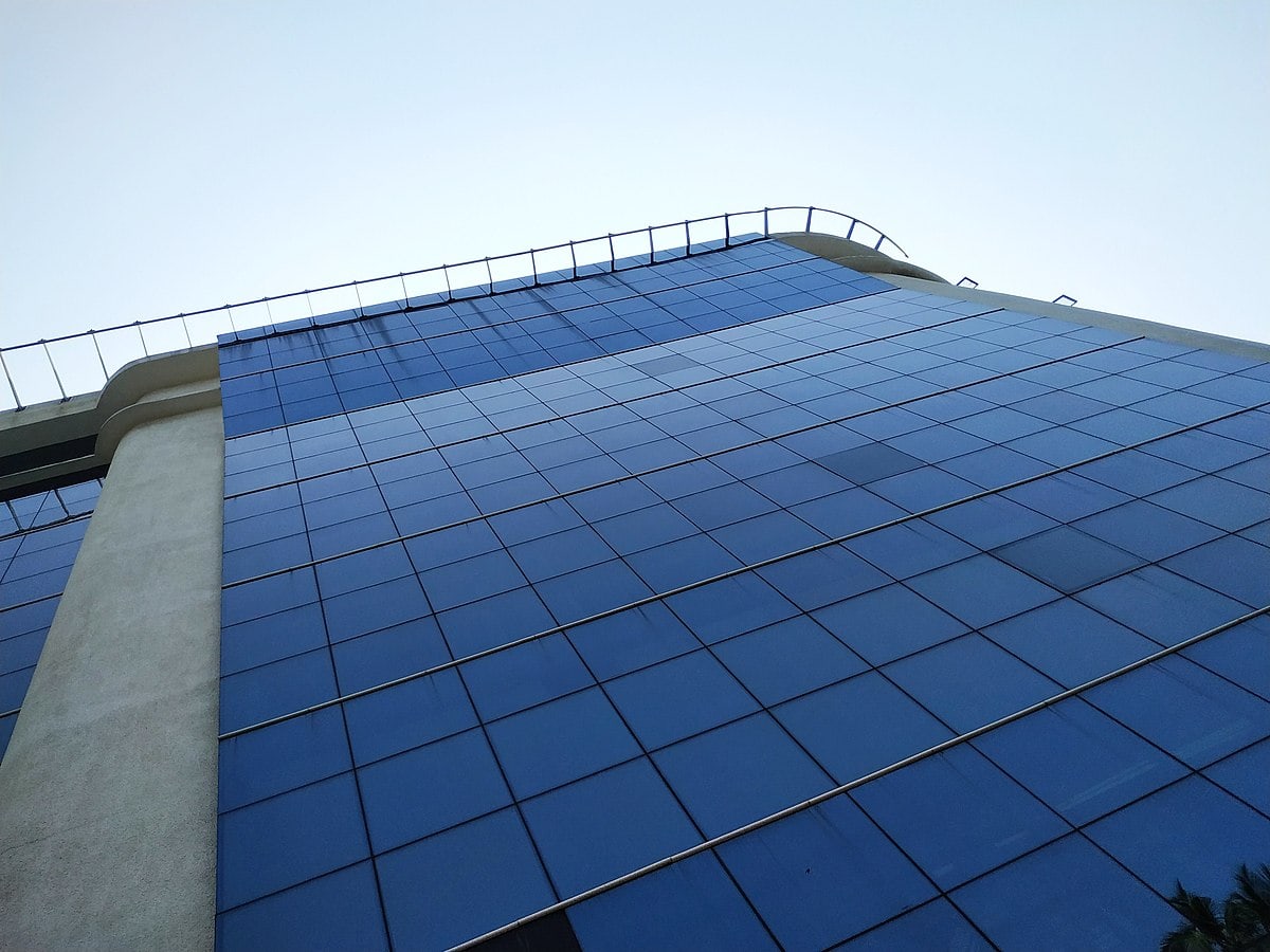 Curtain wall architecture building