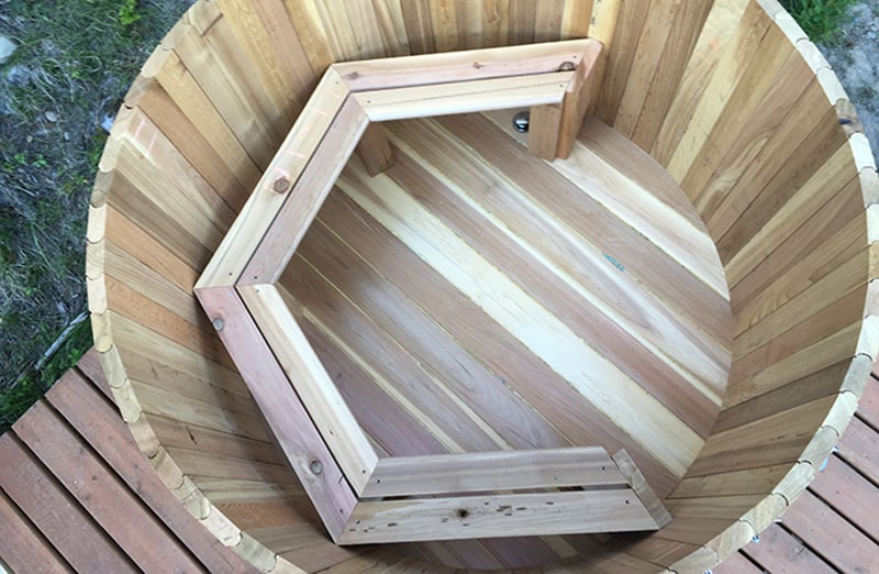 DIY Cedar Hot Tub