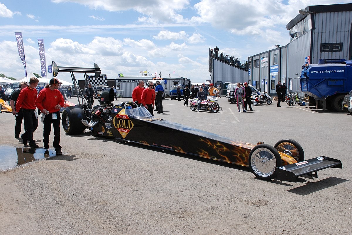 FIA Top Fuel Dragster - Santa Pod