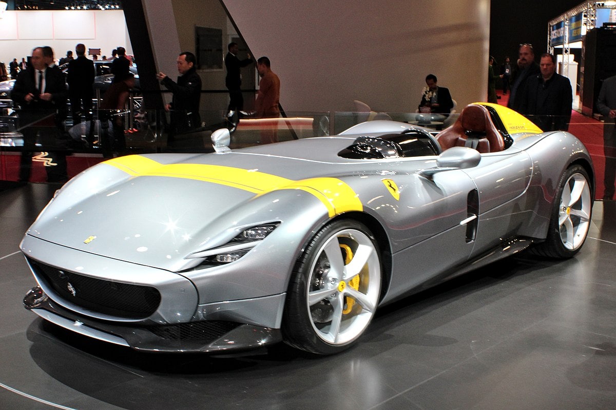 Ferrari Monza SP1, Paris Motor Show 2018, IMG 0643