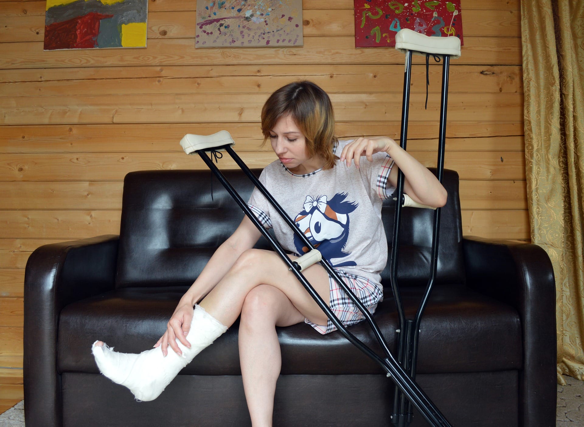 Girl bone fracture