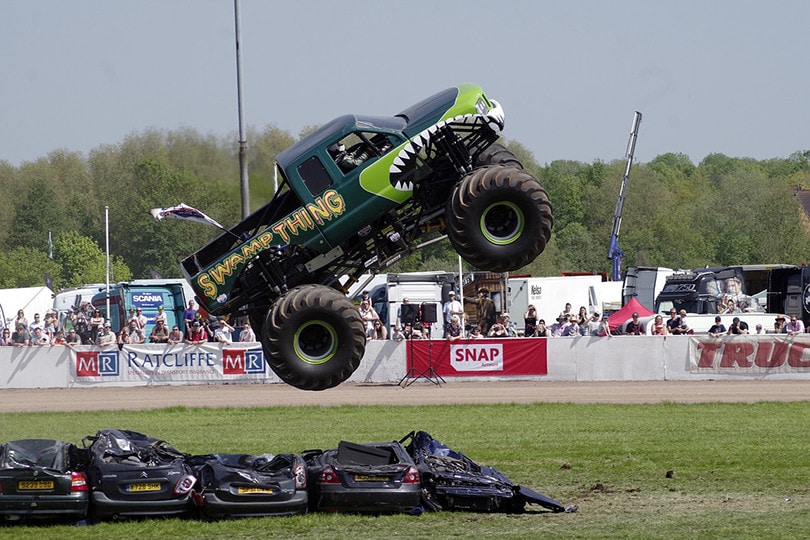Green Monster Truck