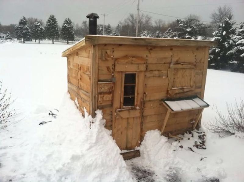 How to build a wood burning sauna