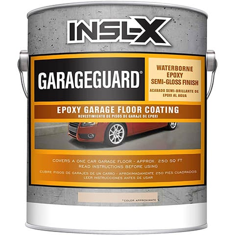 INSL-X EGG922S9A-1K Garage Guard Waterbased Epoxy Semi-Gloss Paint