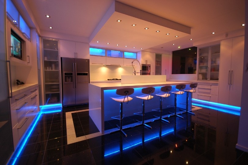 LED Strip Lighting in the kitchen