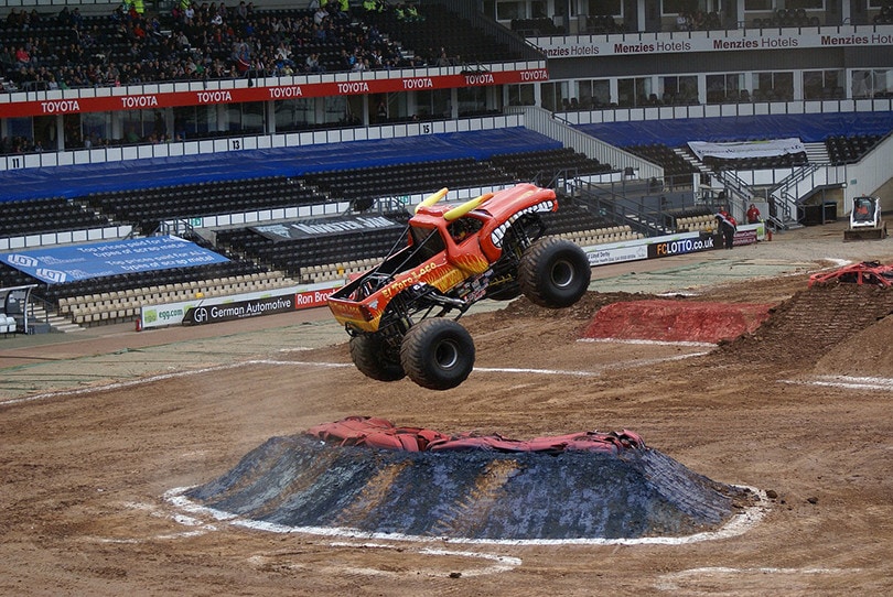 Monster Truck Jumping