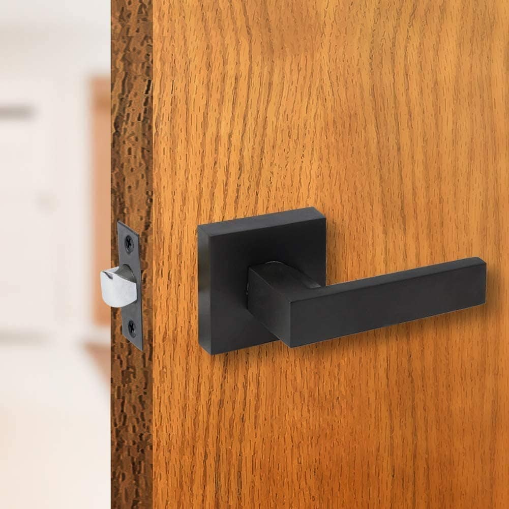 Olove Hardware Matte Black Door Knob Heavy Duty