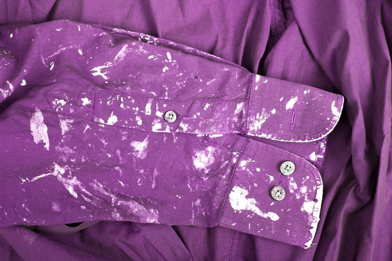 Paint Stain in Clothe