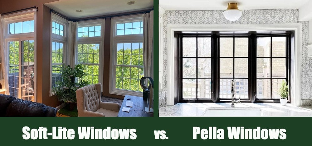 Soft lite vs Pella Windows