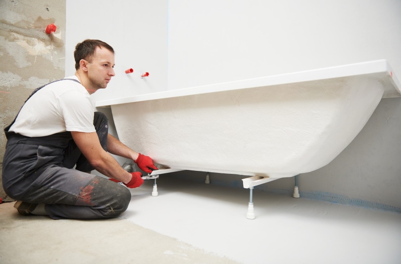bathtub installation