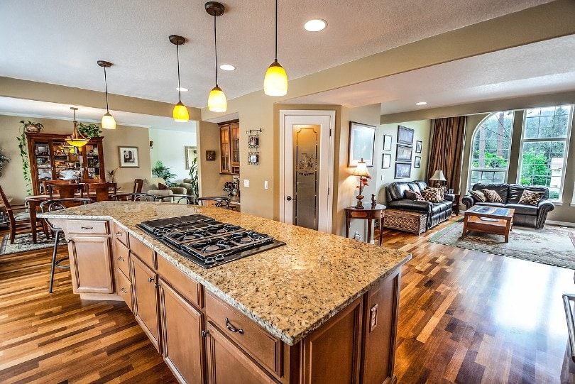 beautiful kitchen interior
