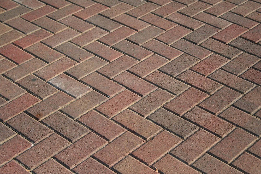 brick floor