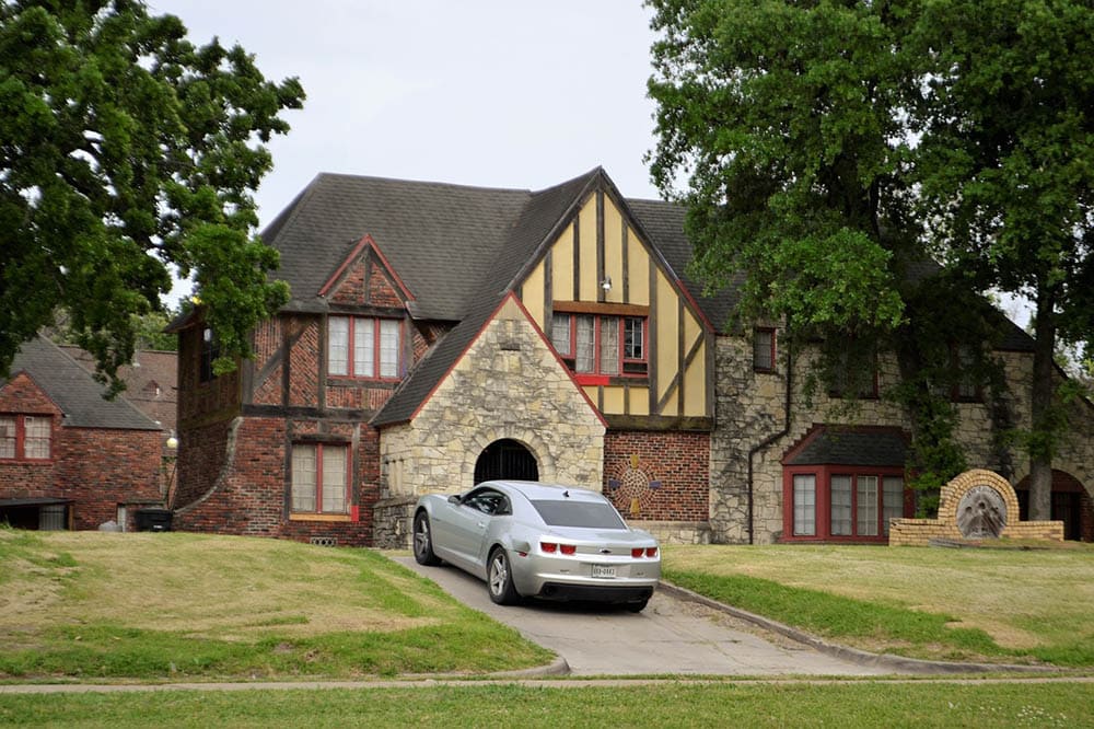bricked residential house in Houston, Texas