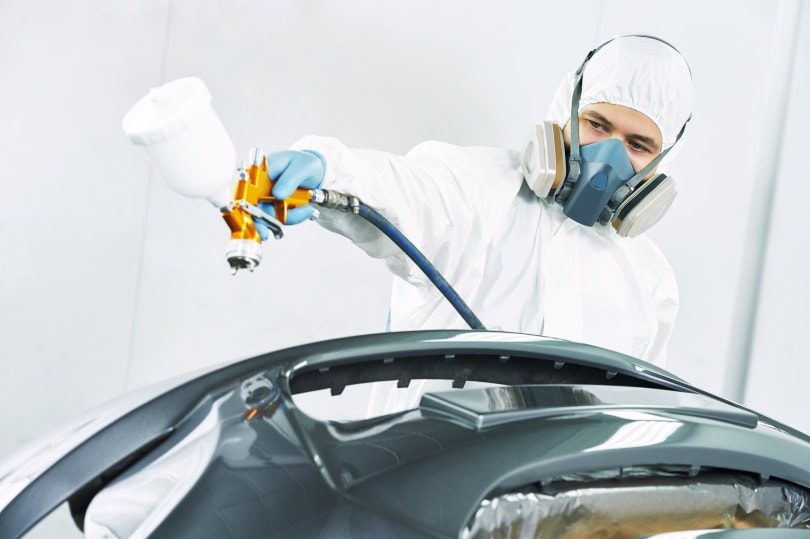car bumper painting