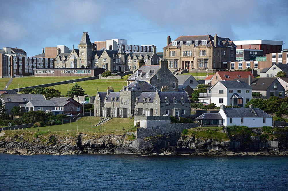 coastline of Shetland Islands, Scotland