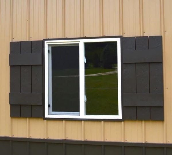 diy board and batten shutters