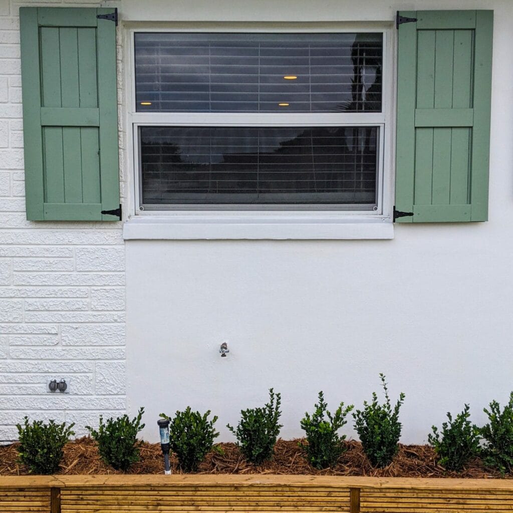 diy craftsman style shutters
