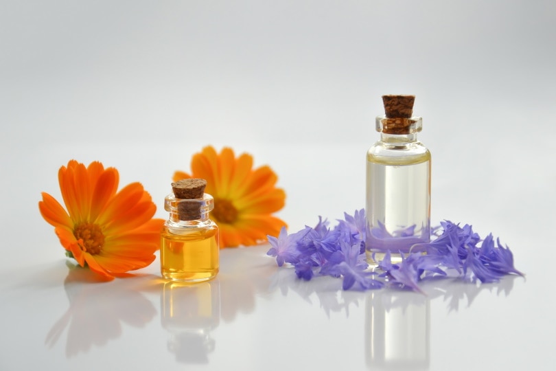 essential oil and vinegar