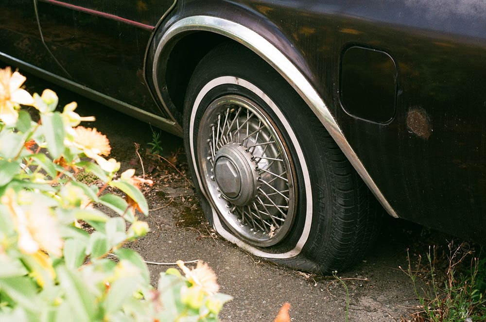 flat tire