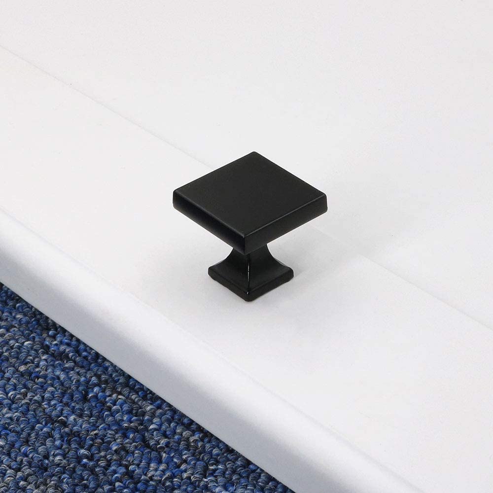 homdiy Cabinet Knobs Brass Black