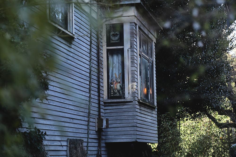 house with wood exterior trim