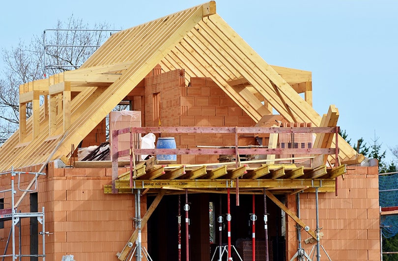 housebuilding construction site