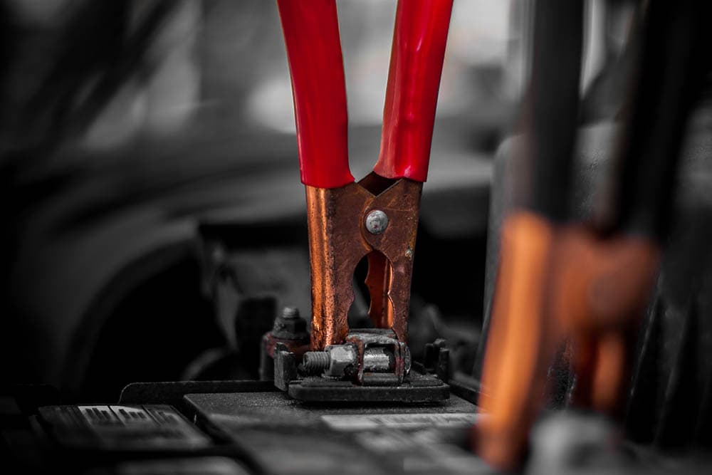 jumper cables up close