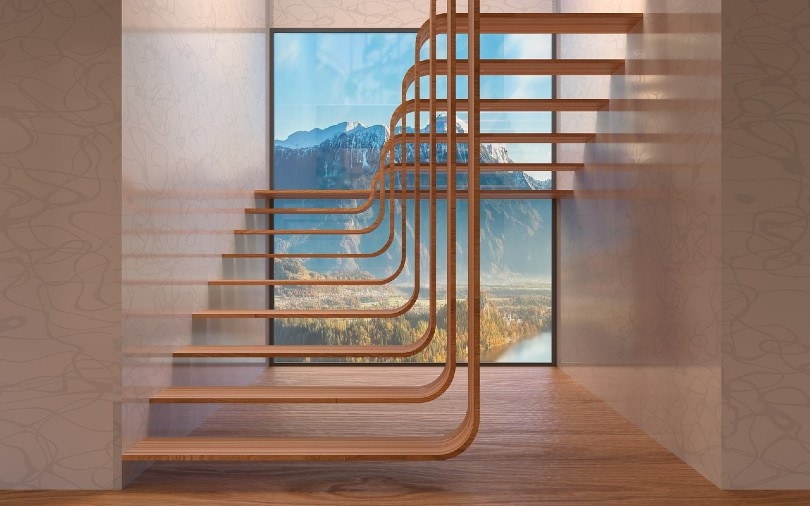 modern and stylish staircase