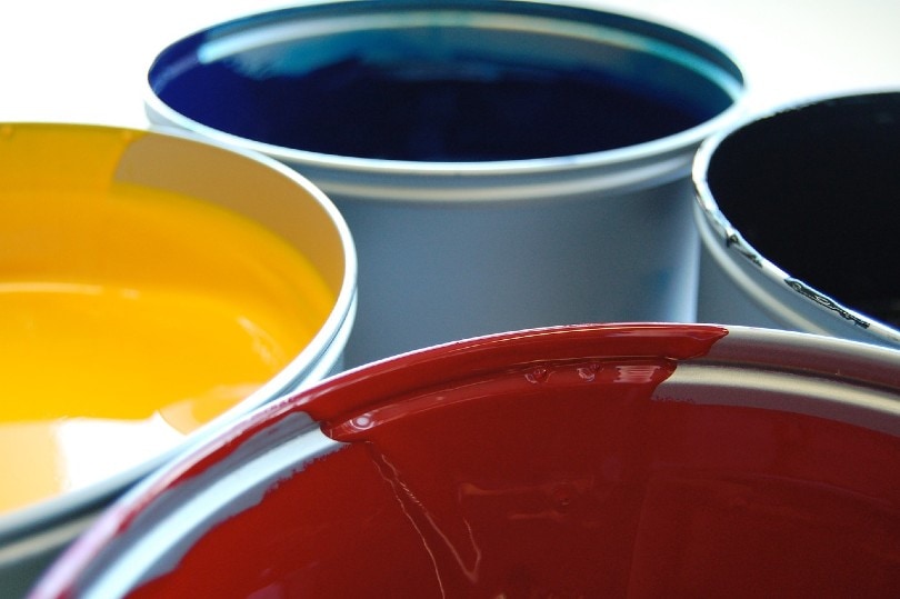 paint cans
