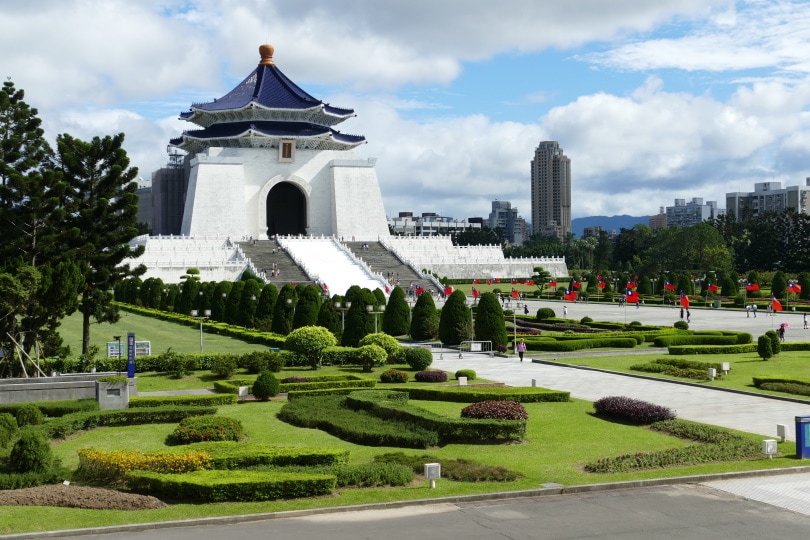 park in Tapei, Taiwan