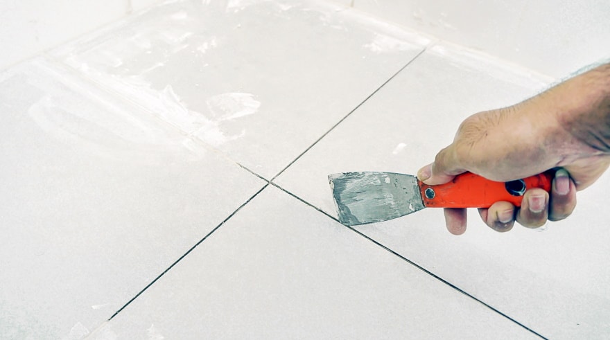 removing old grout
