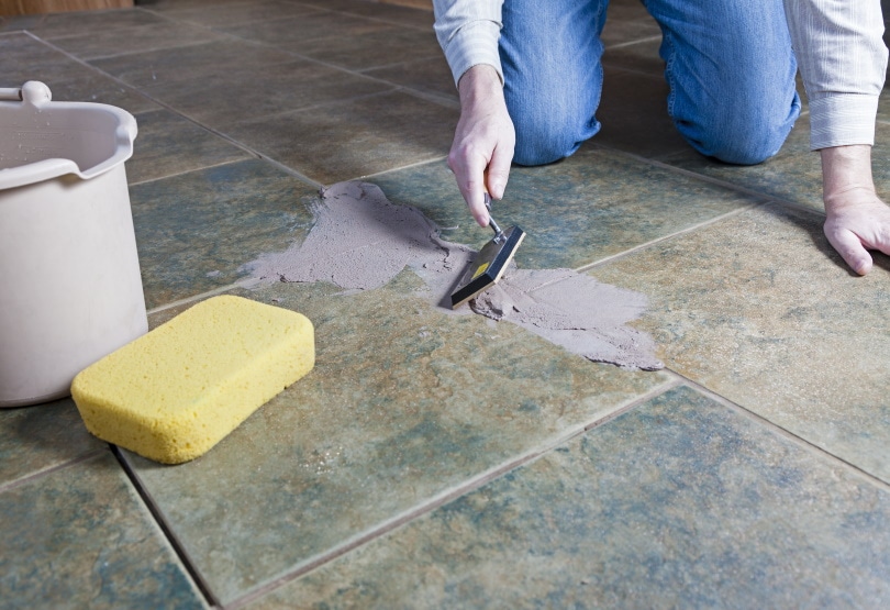 tile grout repair