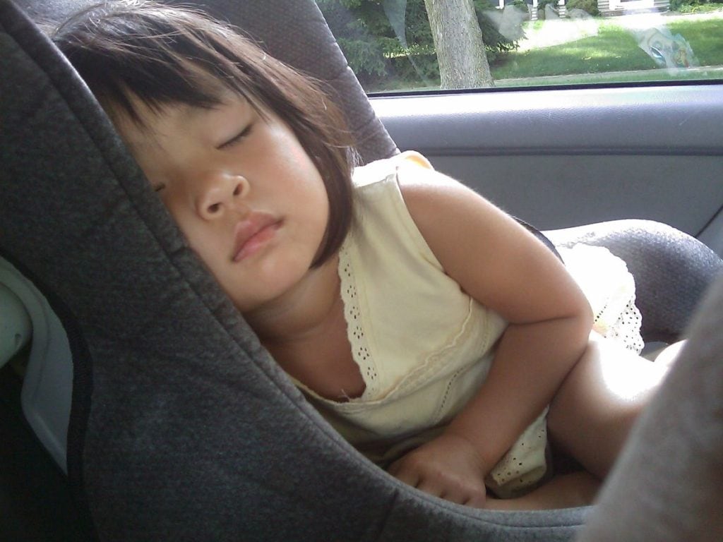 toddlers, wearing, yellow, shirt, child, sleeping, car seat, girl, baby, childhood, innocence, piqsels