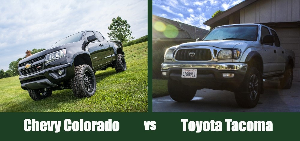 Chevy Colorado vs Toyota Tacoma