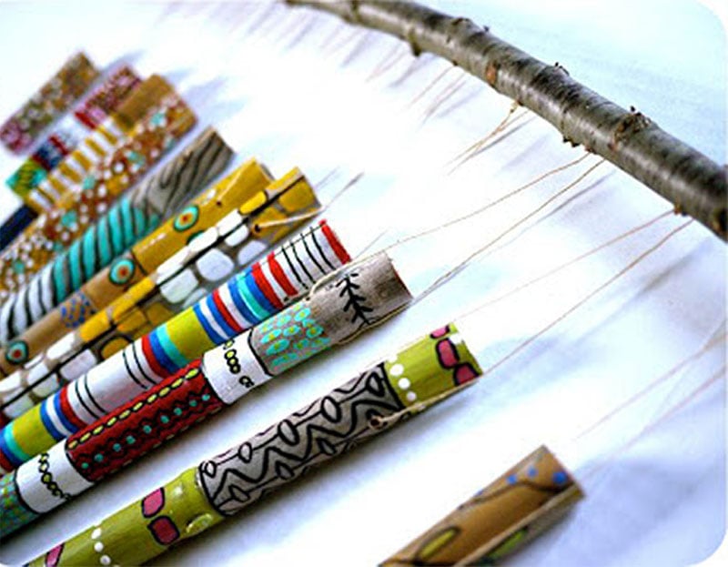 Colorful Wind Chimes