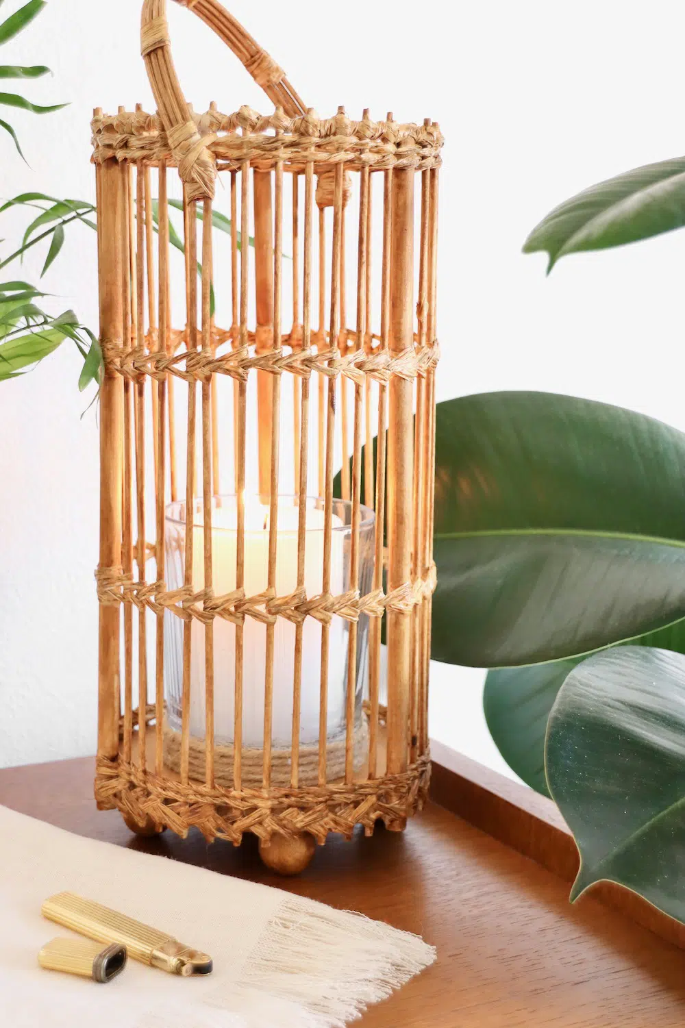DIY Bamboo Skewers Lantern- veryliv