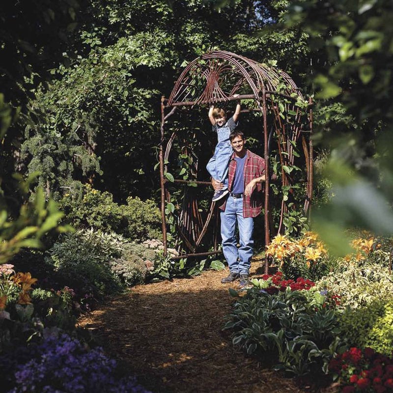 DIY Garden Arbor