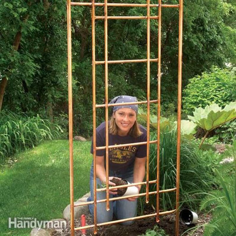 DIY Garden Arbor