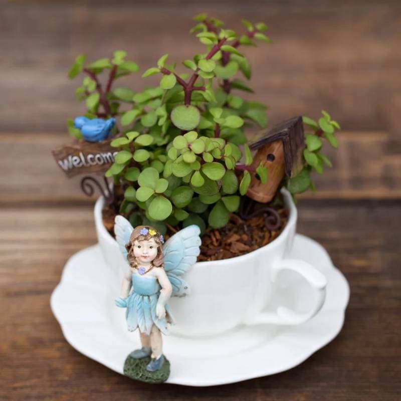 DIY miniature farmers market stand